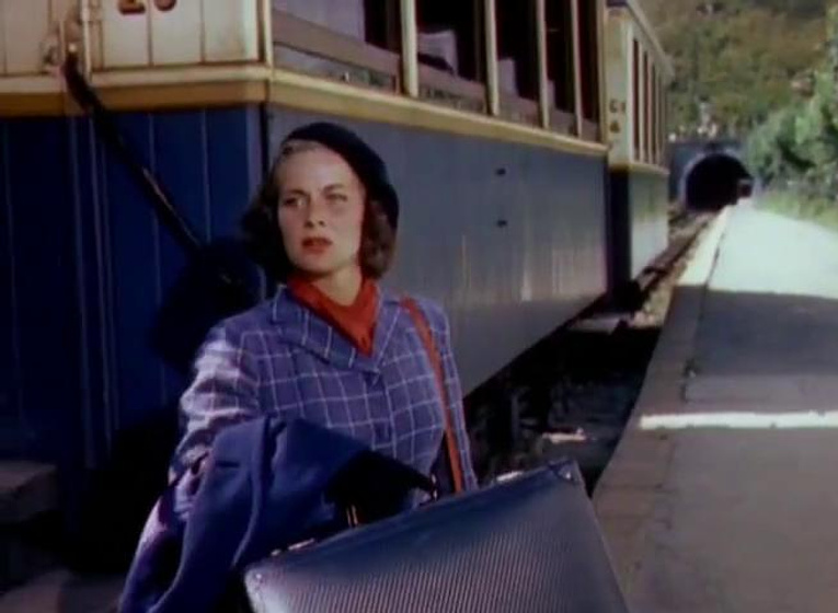 Alida Valli en La Montaña Trágica