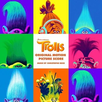 Carátula de la banda de sonido de Trolls