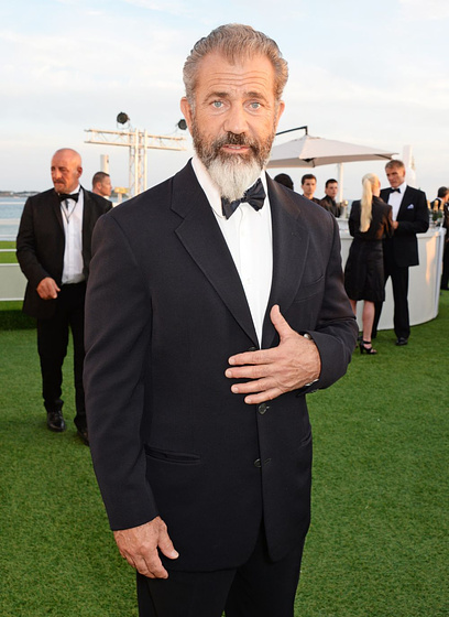 Mel Gibson en Los Mercenarios 3 (Cannes 2014)