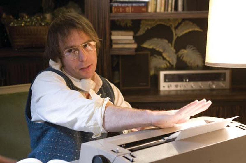 Sam Rockwell en El Desafío. Frost contra Nixon