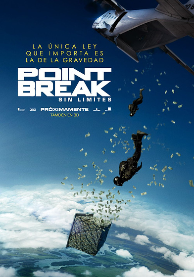 Imagen de Point Break. Sin Límites (Cartel teaser español)