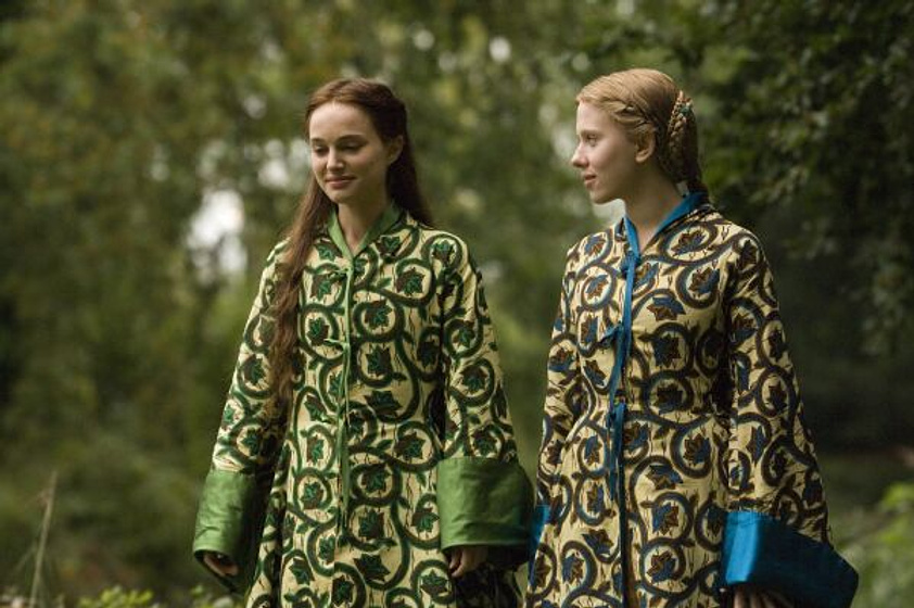Scarlett Johansson y Natalie Portman en Las Hermanas Bolena