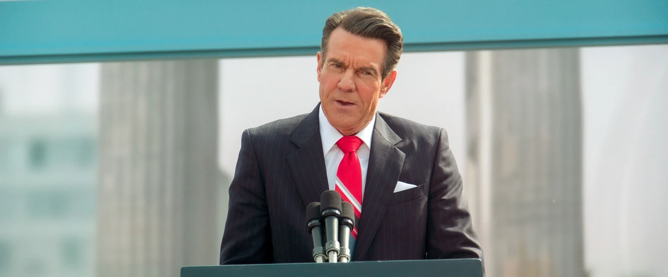 Dennis Quaid en reagan