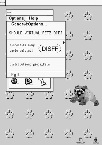 Poster de Should virtual petz die?