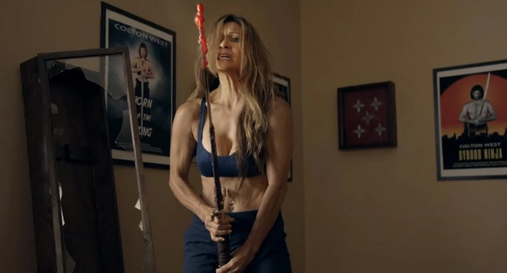 Nia Peeples en lavalantula