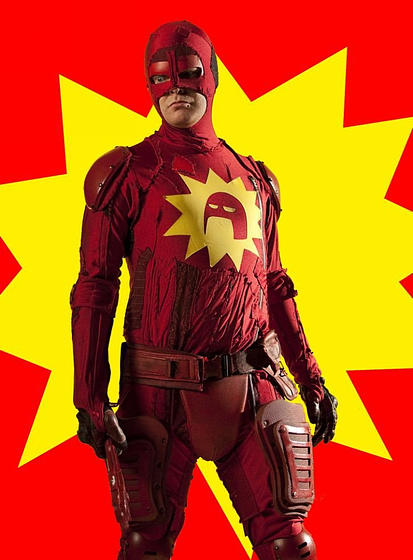 Rainn Wilson en Super (The Crimson Bolt)
