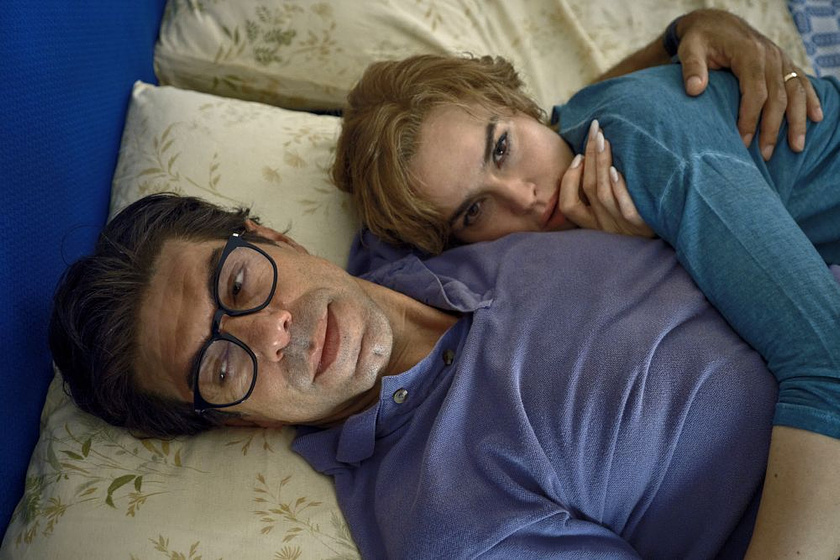 Pierfrancesco Favino y Kasia Smutniak en El Colibrí