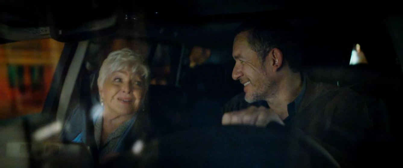 Line Renaud y Dany Boon en un-paseo-con-madeleine