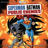 Carátula de la banda de sonido de Superman y Batman: Enemigos Públicos