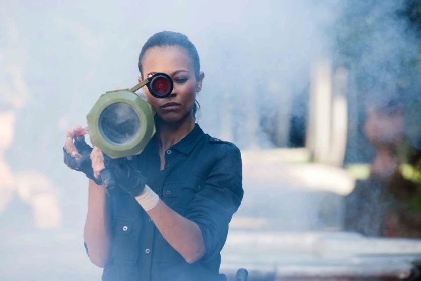 Zoe Saldana en colombiana
