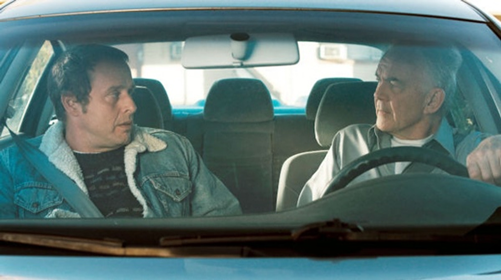 Paul Eenhoorn y Richmond Arquette en This Is Martin Bonner
