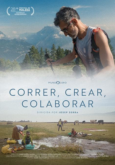 Imagen de Correr, crear, colaborar (Cartel)