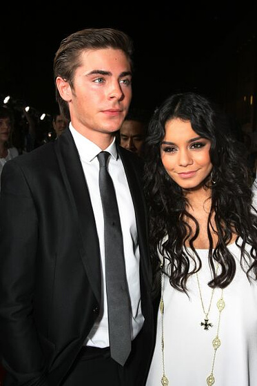 Vanessa Hudgens y Zac Efron en High School Musical 3. Fin de Curso (Premiere en Los Angeles (Octubre 2008))