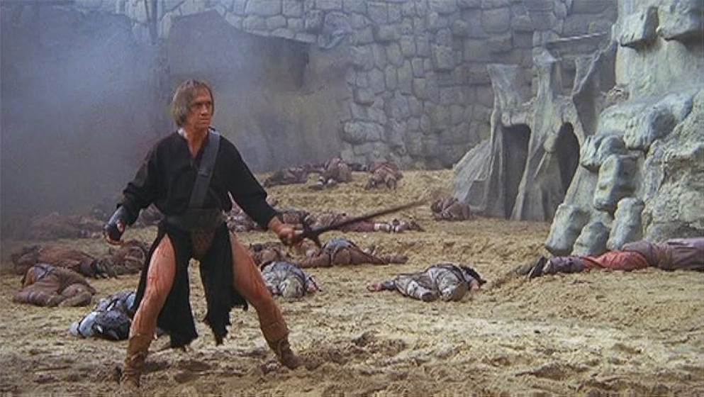 David Carradine en el-guerrero-y-la-hechicera