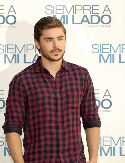 Zac Efron en Siempre a mi lado (Photocall en Madrid. Septiembre 2010)
