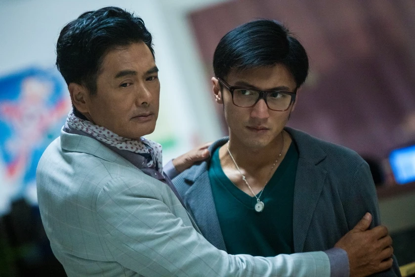 Yun-Fat Chow y Nicholas Tse en from-vegas-to-macau