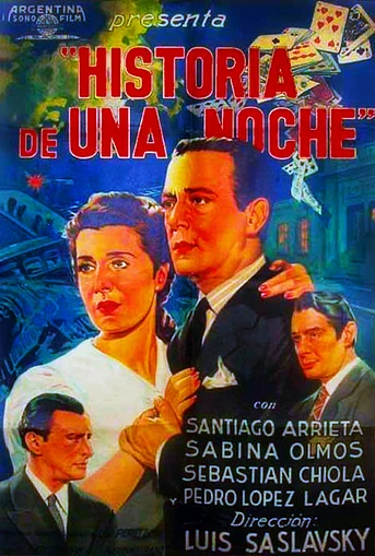 Poster de Historia de una noche