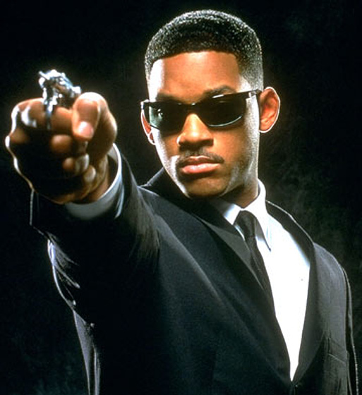 Will Smith en Hombres de Negro