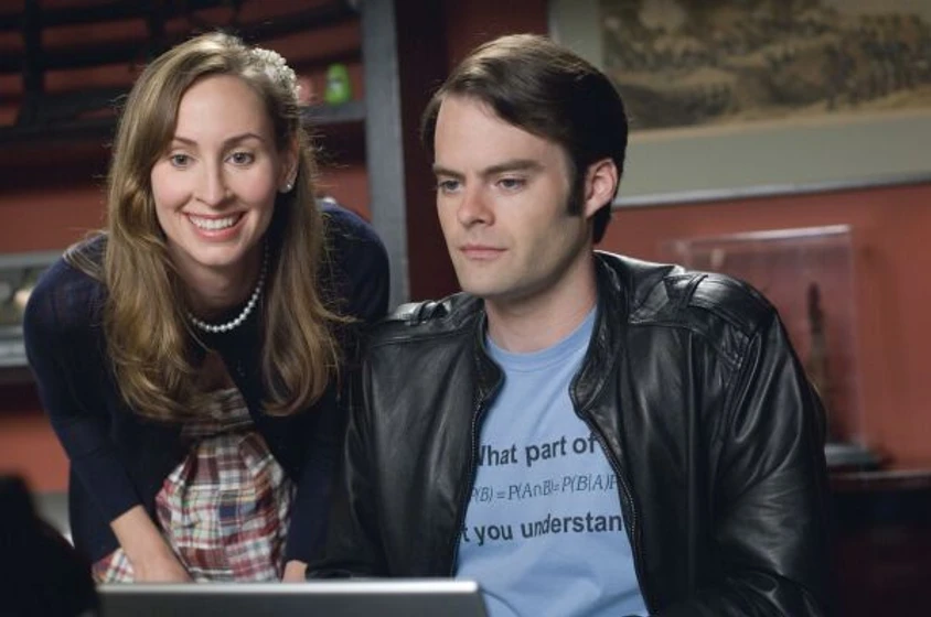 Bill Hader y Liz Cackowski en paso-de-ti