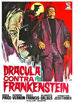 poster of movie Drácula contra Frankenstein