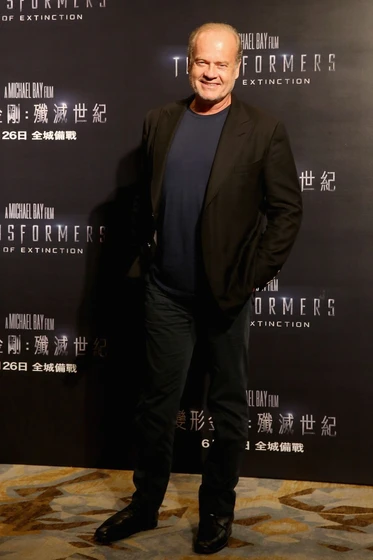 Kelsey Grammer en Transformers: La Era de la Extinción (Premiere en Hong Kong. Junio 2014)