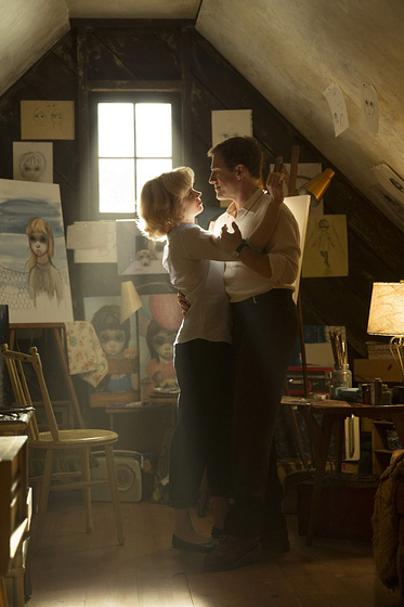 Amy Adams y Christoph Waltz en Big Eyes