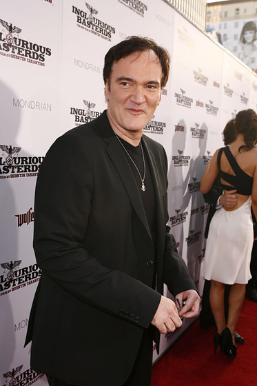 Quentin Tarantino en Malditos bastardos (Premiere en Los Angeles. Agosto 2009)
