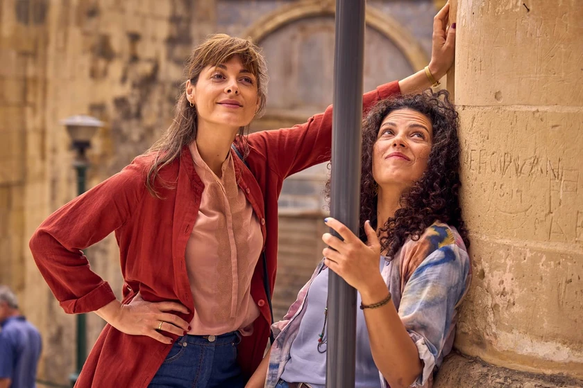 Katharina Nesytowa y Claudia Kottal en un-verano-en-malta