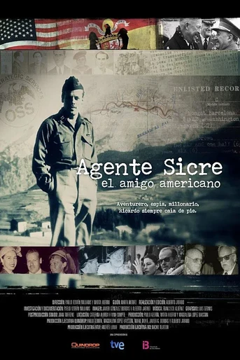 Poster de Agente Sicre, el amigo americano