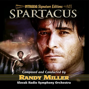 Carátula de la banda de sonido de Espartaco
