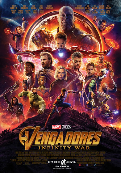 Imagen de Vengadores. Infinity War (Cartel español)