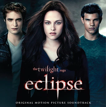 Carátula de la banda de sonido de La saga Crepúsculo: Eclipse
