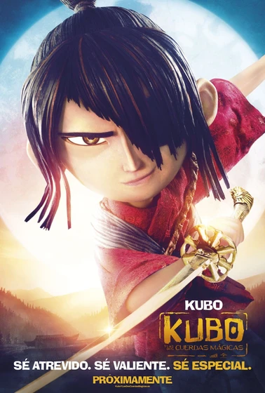 Imagen de kubo-y-las-dos-cuerdas-magicas (Cartel personajes español)