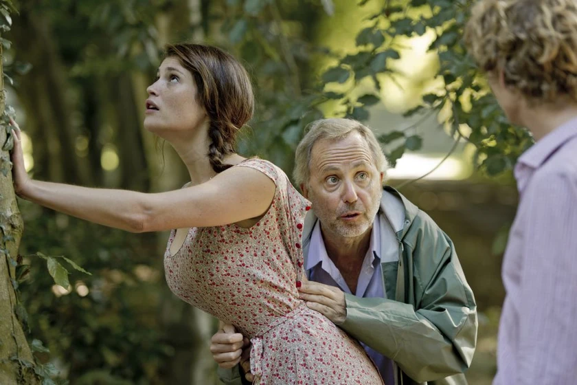 Fabrice Luchini y Gemma Arterton en primavera-en-normandia