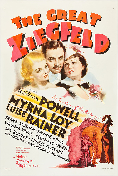 Imagen de El gran Ziegfeld (Cartel inglés)