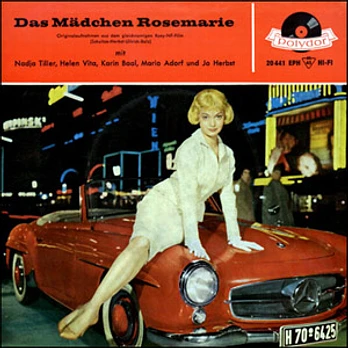 Carátula de la banda de sonido de El Escándalo Rosemarie