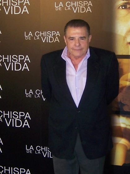 Juan Luis Galiardo en La Chispa de la vida (Photocall La chispa de la vida)
