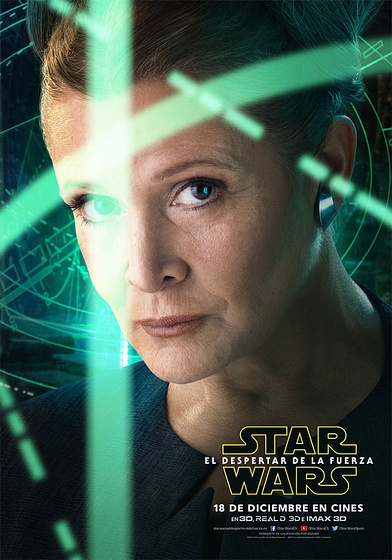 Imagen de Star Wars: Episodio VII. El Despertar de la Fuerza (Cartel personajes español)