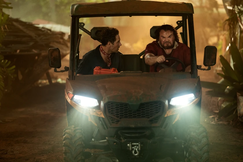 Jack Black y Paul Rudd en anaconda-2025