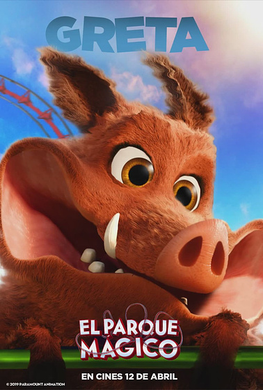 Imagen de El Parque Mágico (Cartel personajes español)