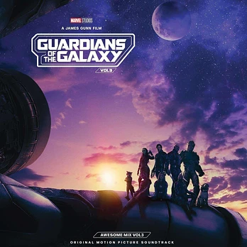 Carátula de la banda de sonido de Guardianes de la Galaxia Vol. 3