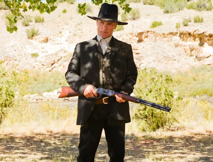 Ed Harris en appaloosa