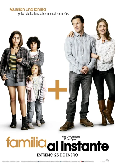 Imagen de familia-al-instante (Cartel teaser español)