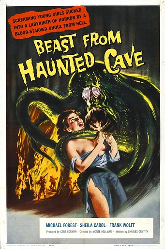 Poster de La Bestia de la Cueva Maldita