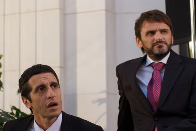 Fernando Tejero y Diego Peretti en en-fuera-de-juego