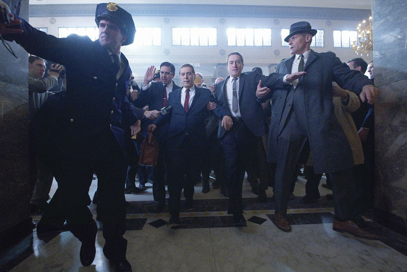 Robert De Niro y Al Pacino en El Irlandés