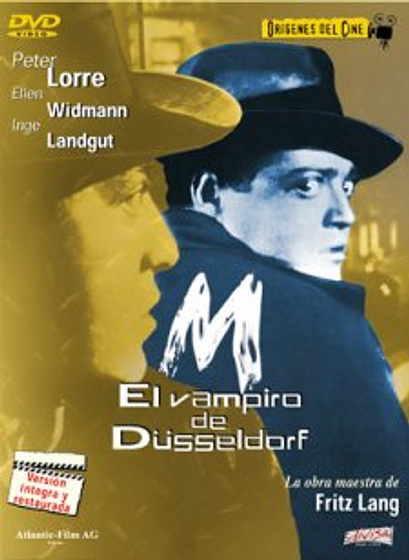 Imagen de M, El Vampiro de Düsseldorf (Carátula DVD español)