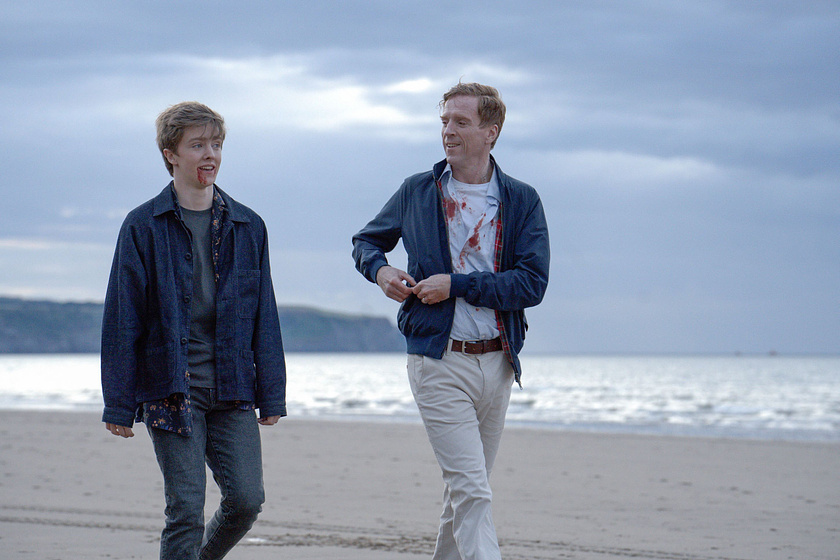 Damian Lewis y Harry Baxendale en Los Radley