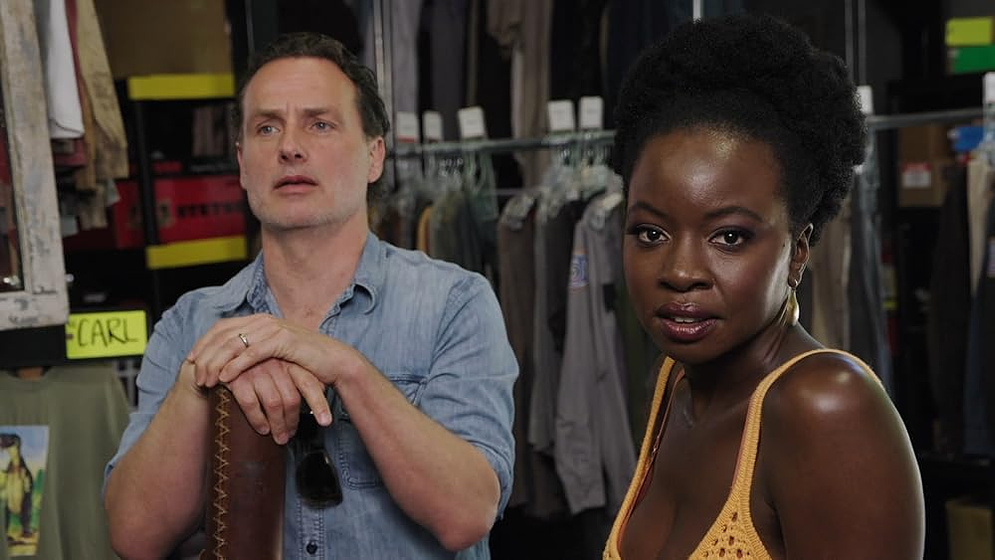 Andrew Lincoln y Danai Gurira en the-walking-dead-the-return