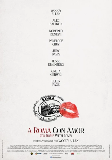 Imagen de A Roma con amor (Cartel)